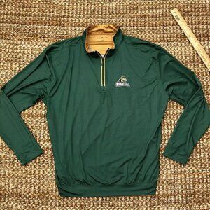 Wright State WSU Horn Legend Large Performance Luxury Mens Quarter Zip (2XL)